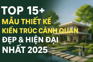 Top 15+ Mẫu Thiết Kế Kiến Trúc Cảnh Quan Đẹp &Amp; Hiện Đại Nhất 2025