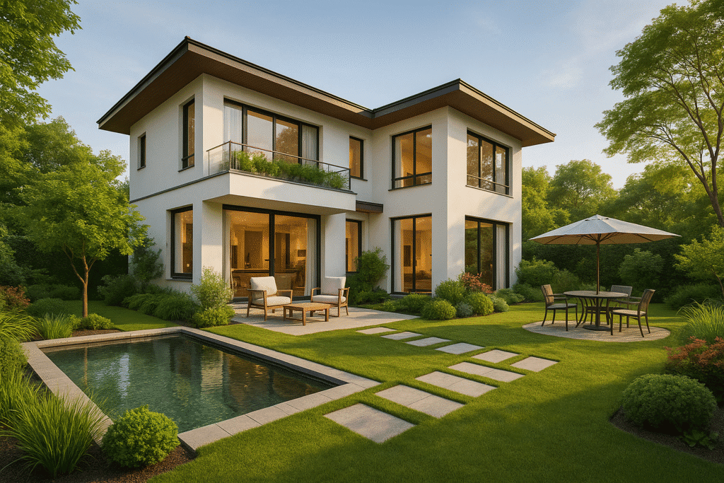 Biệt Thự Sân Vườn 2 Tầng