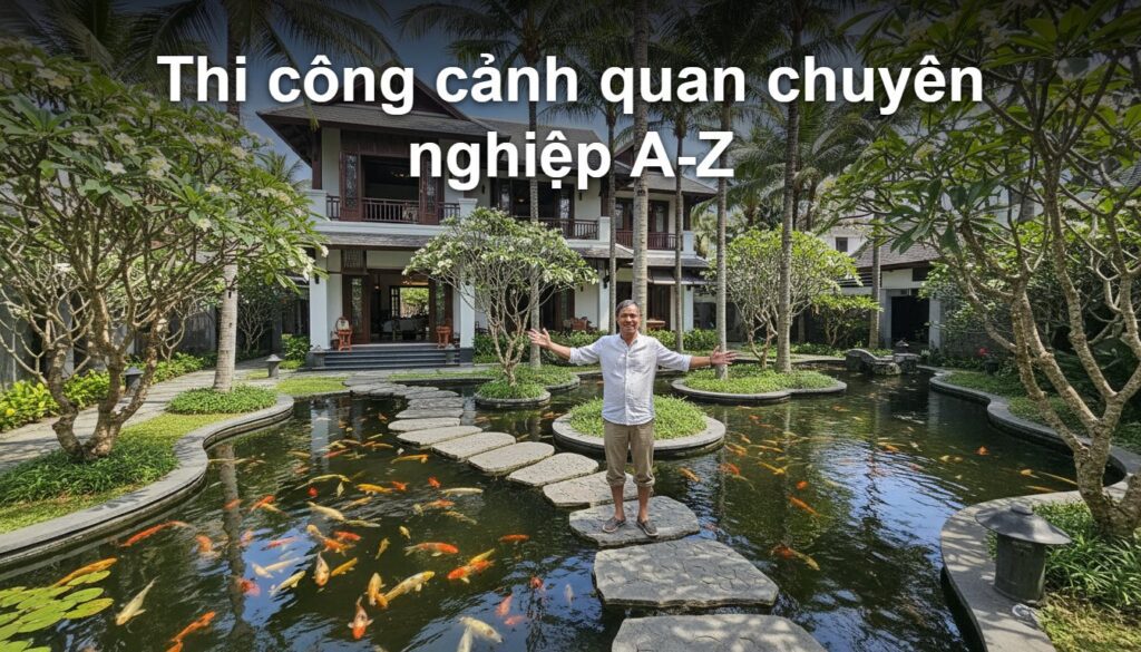Thi Công Cảnh Quan Là Gì? Quy Trình Chuẩn Từ A-Z