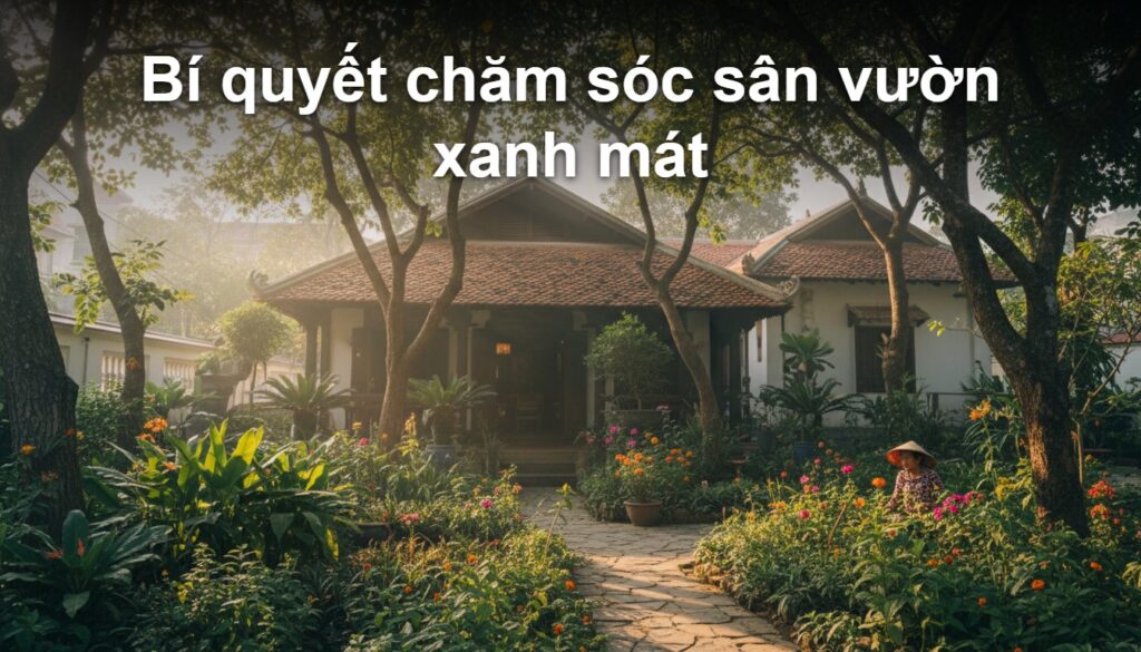 Chăm Sóc Cây Cảnh Sân Vườn: Bí Quyết Để Có Một Không Gian Xanh Mát