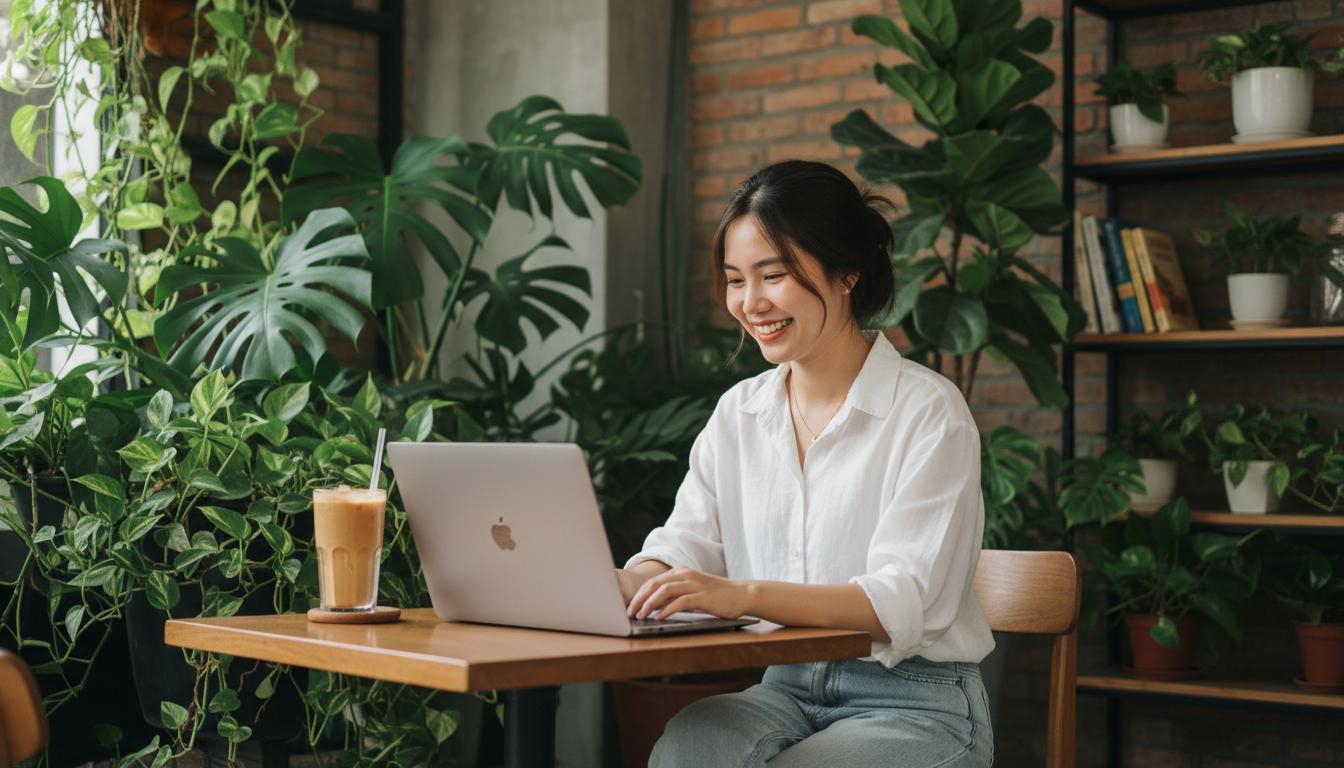 Xu Hướng Thiết Kế Quán Cafe 2026: Không Gian Xanh Lên Ngôi - Mỹ Thuật Nam Thắng