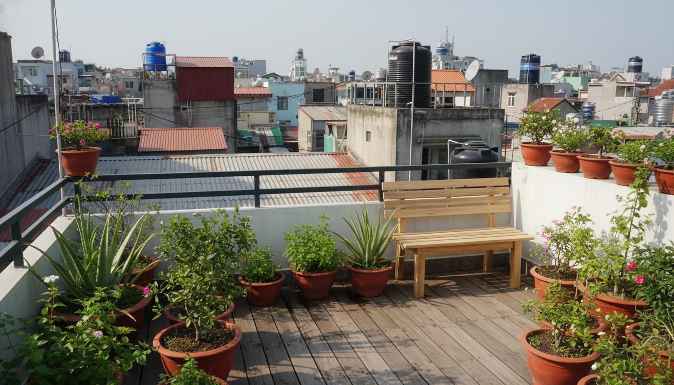 10 Ý Tưởng Thiết Kế Sân Vườn Đẹp Cho Nhà Phố 2026