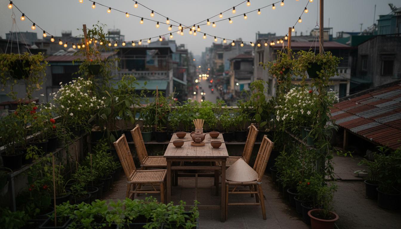 Nguyên Tắc Vàng Để Có Sân Vườn Sân Thượng Đẹp