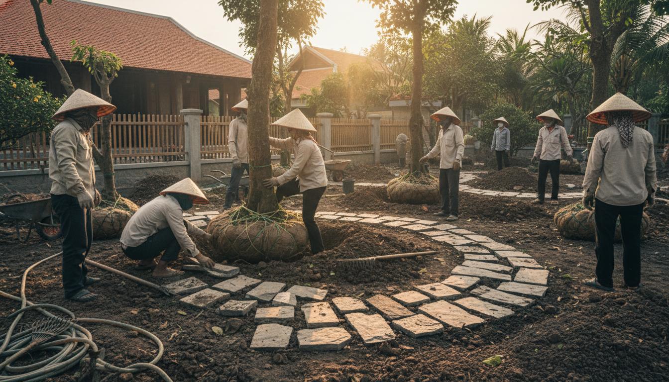 Thi Công Cảnh Quan Là Gì? Quy Trình Chuẩn Từ A-Z