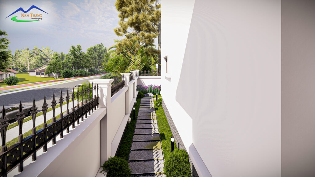 Hồ Cá Koi Của Khuôn Viên Sân