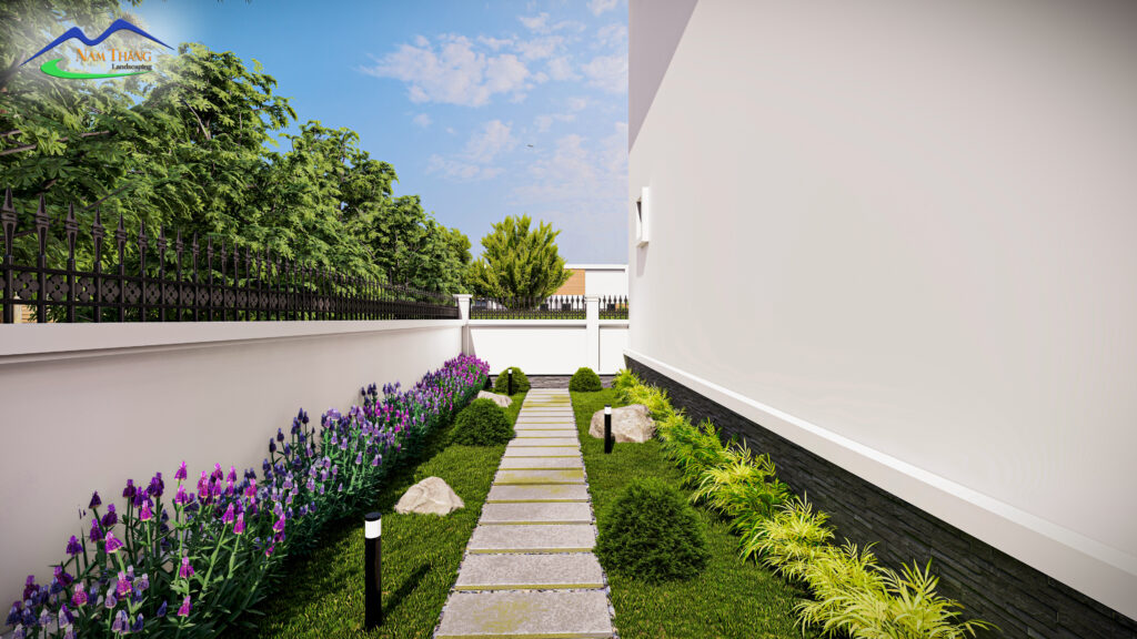 Hồ Cá Koi Của Khuôn Viên Sân