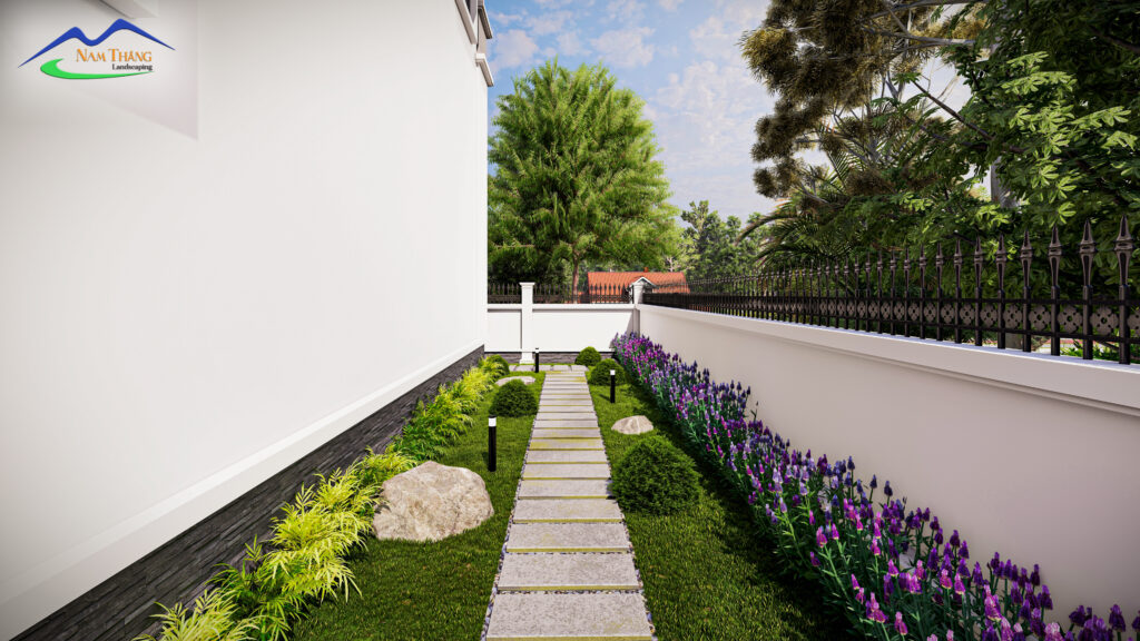 Hồ Cá Koi Của Khuôn Viên Sân