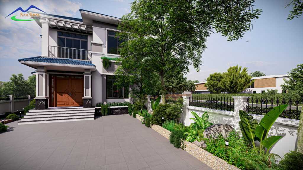 Hồ Cá Koi Của Khuôn Viên Sân