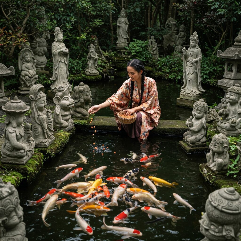 24 Ý Tưởng Hồ Cá Koi Tuyệt Đẹp 20 24 Ý Tưởng Hồ Cá Koi Tuyệt Đẹp - Mỹ Thuật Nam Thắng