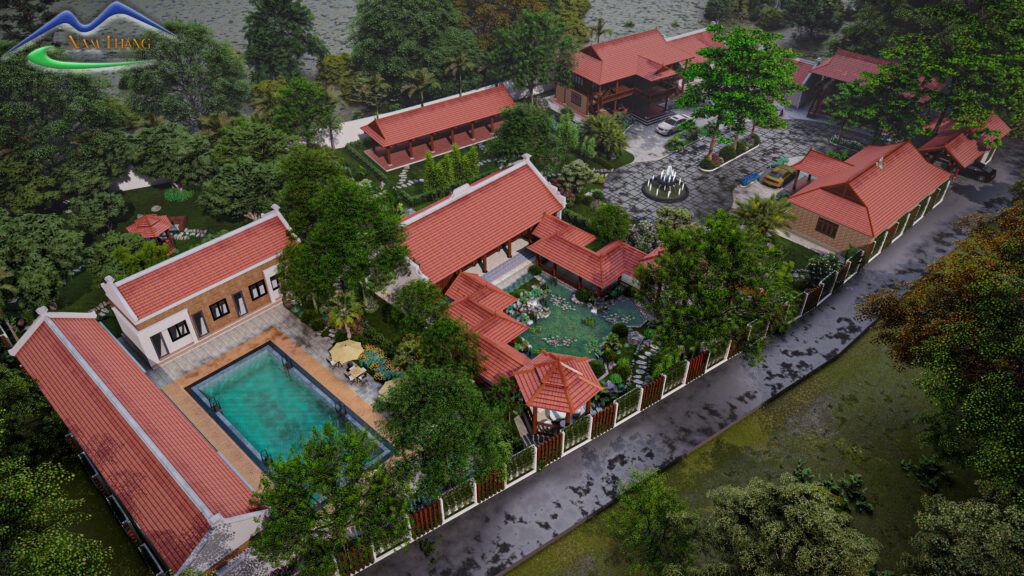Khu Nghỉ Dưỡng Kiến Trúc Nhà Xưa