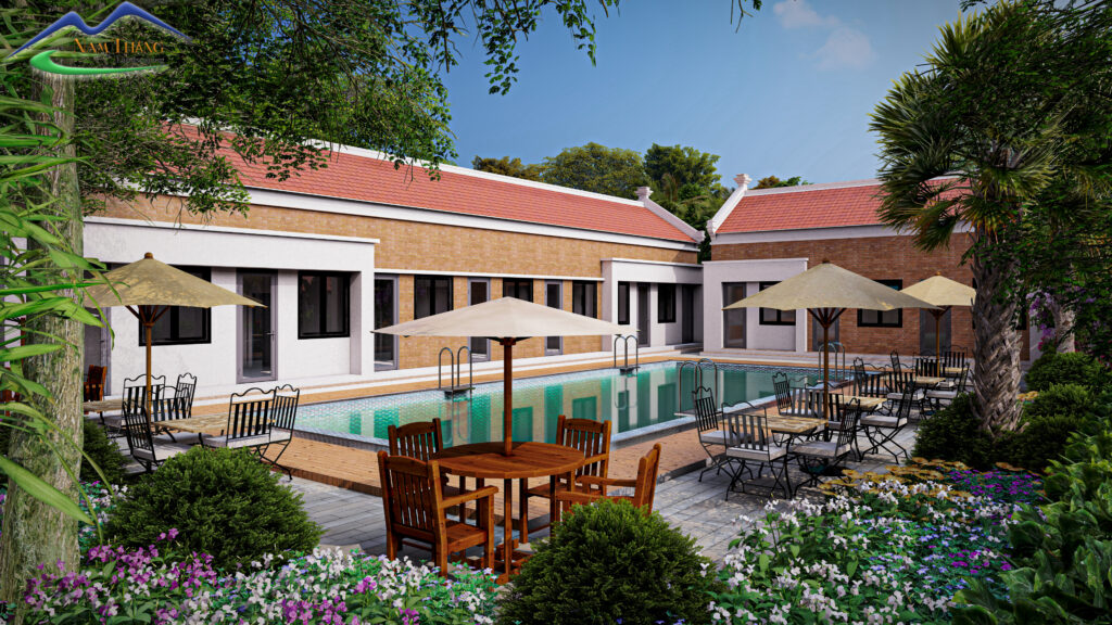 Khu Nghỉ Dưỡng Kiến Trúc Nhà Xưa