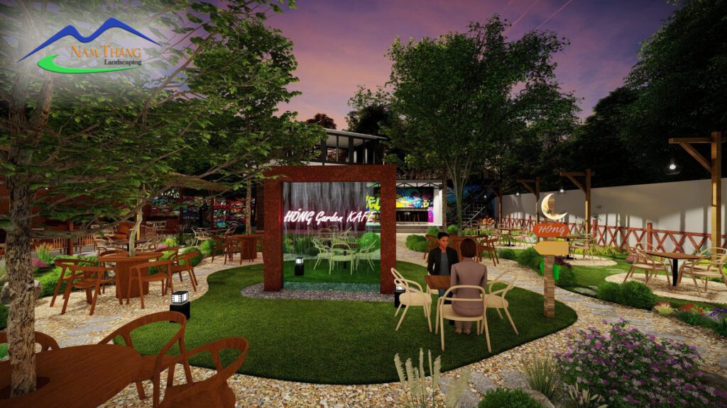 5 Mẫu Thiết Kế Sân Vườn Quán Cà Phê Đẹp Và Dễ Ứng Dụng