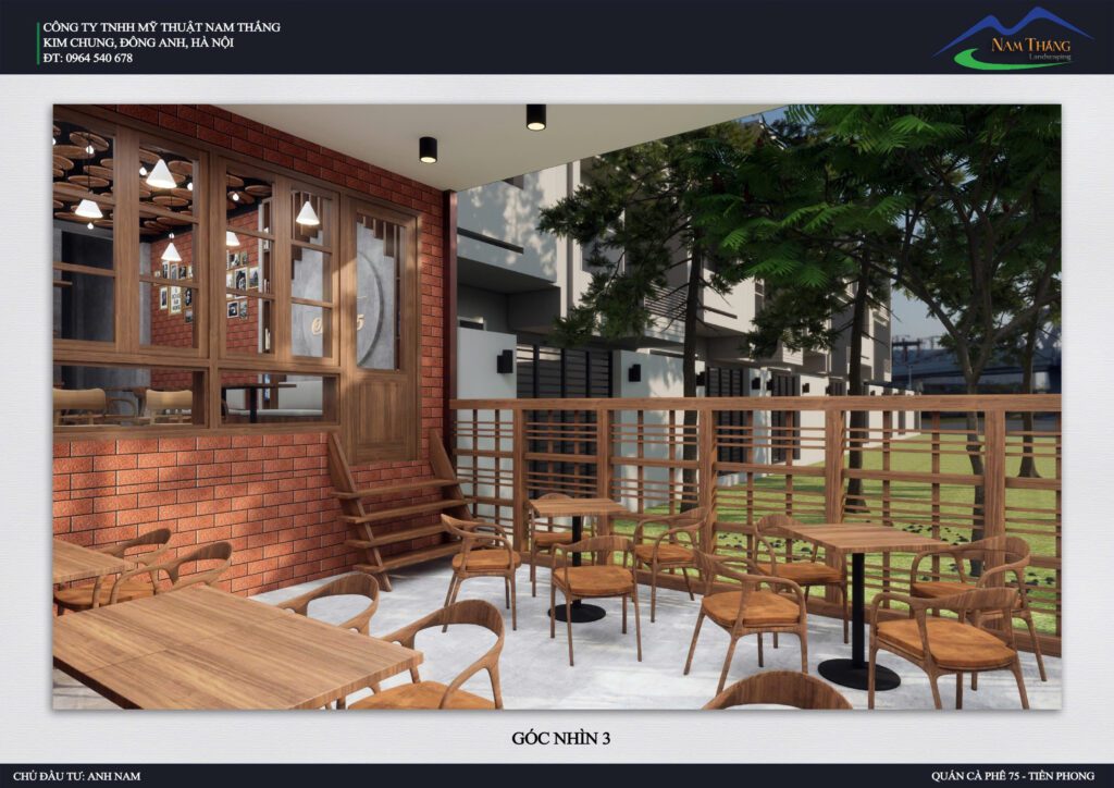 Caffe 75 – Thiết Kế Quán Cà Phê Hiện Đại &Amp; Ấm Cúng