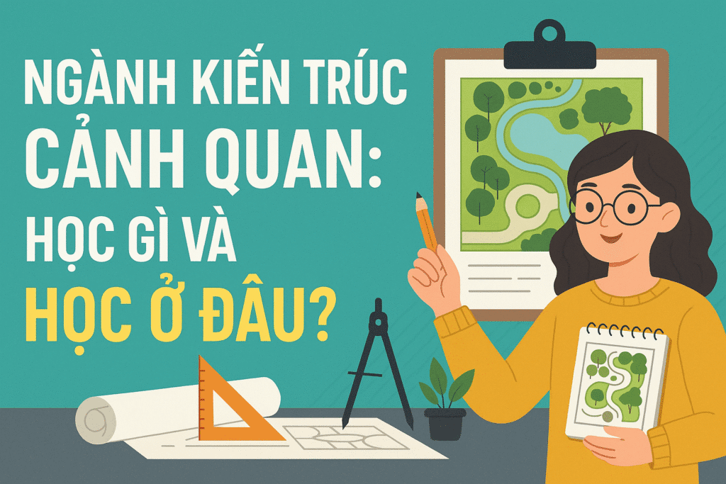 Ngành Kiến Trúc Cảnh Quan: Học Gì Và Học Ở Đâu?