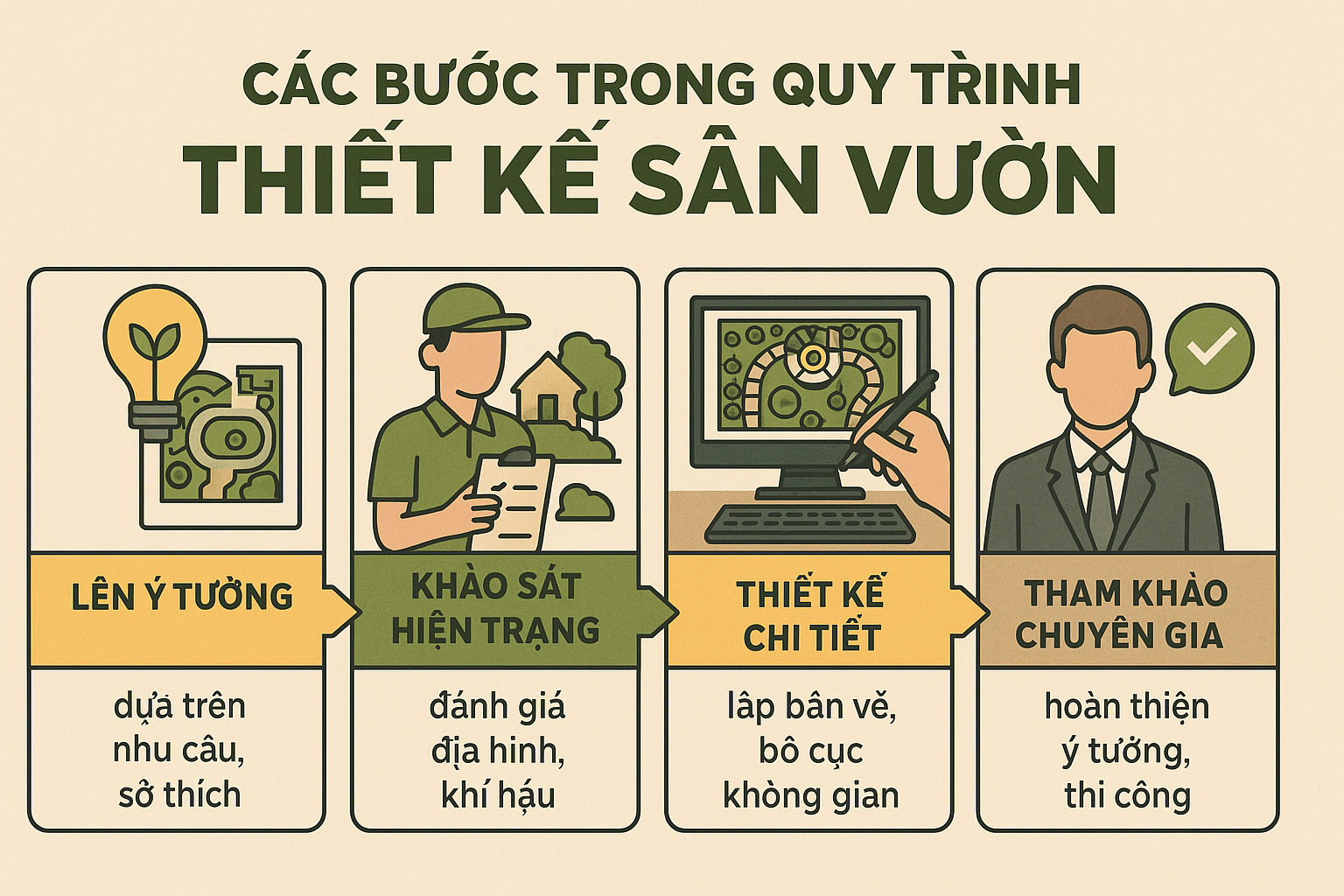 Thiết Kế Thi Công Sân Vườn